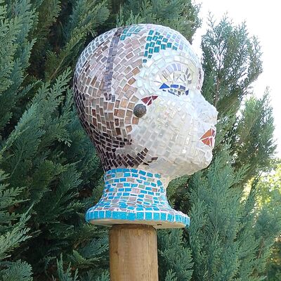 Bild vergr&ouml;&szlig;ern: Digitale Kunstgalerie: Mosaikarbeit, K&uuml;nstlerin: Monika Behrendt