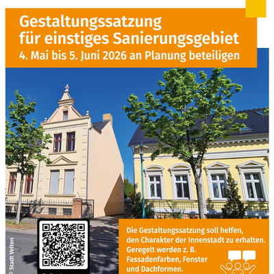 Bild vergr&ouml;&szlig;ern: Plakat zur B�rgerbeteidigung Gestaltungssatzung