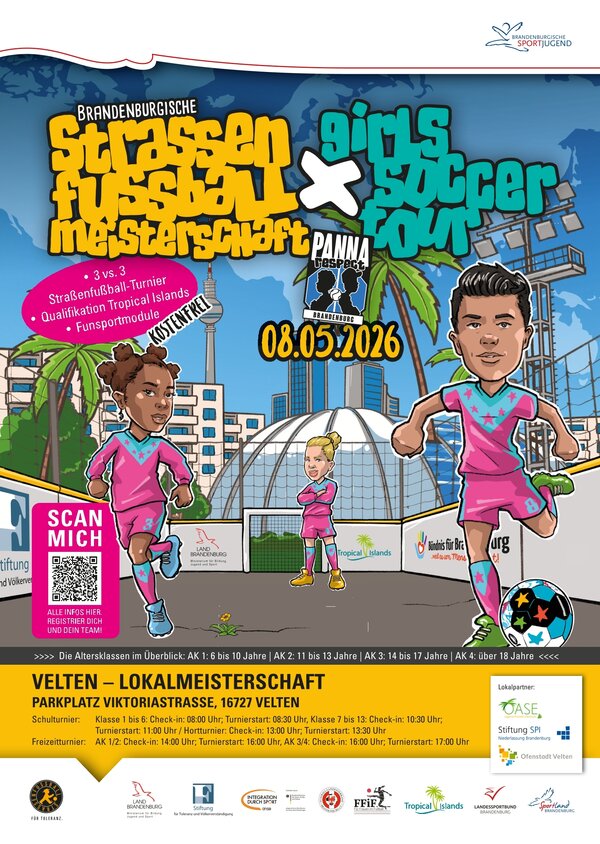 Bild vergr&ouml;&szlig;ern: Stra&szlig;enfu&szlig;ballturnier in Velten