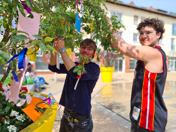 Bild vergr&ouml;&szlig;ern: Innenstadtpreis - Ausgezeichnetes Projekt von Veltener Gymnasiasten