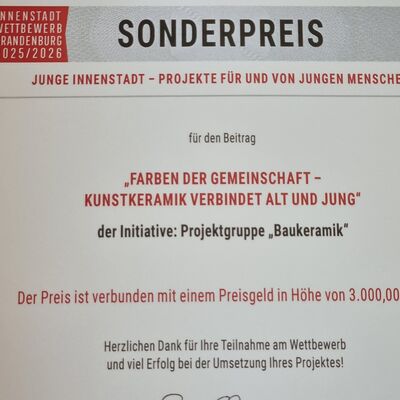 Innenstadtpreis "Junge Innenstadt"