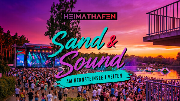 Bild vergr&ouml;&szlig;ern: Beachparty Sand & Sound am Bernsteinsee.