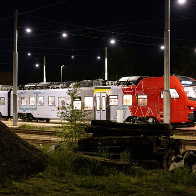 Bild vergr&ouml;&szlig;ern: Viele Unternehmen &ouml;ffneten zur Langen Nacht der Wirtschaft in Velten ihre T&uuml;ren und Tore.