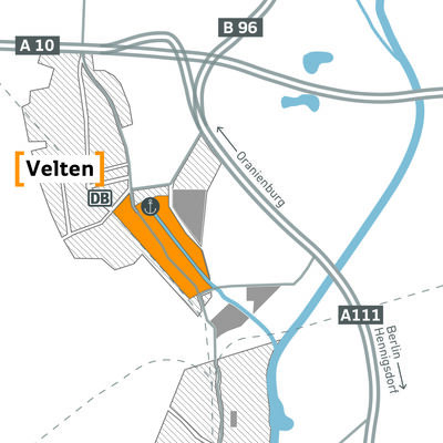 Berliner Straße Lage und Autobahnanbindung